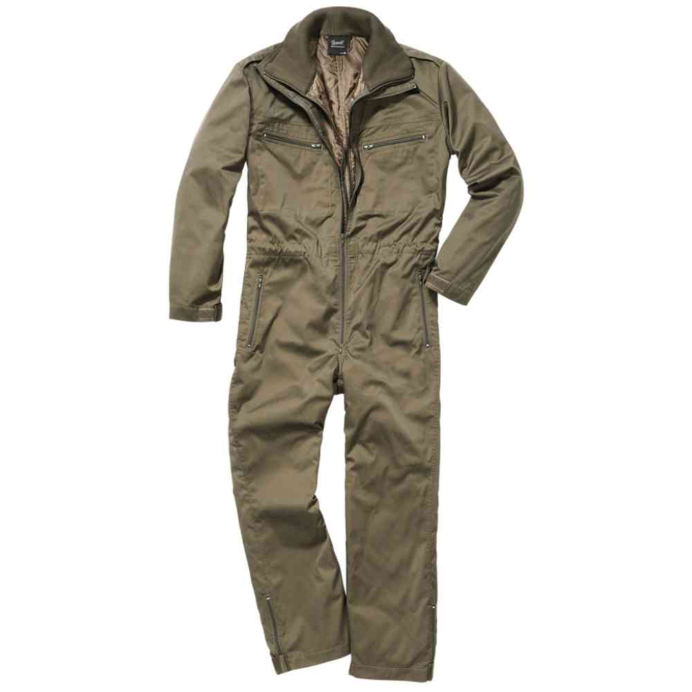 Brandit - Tank Suit Overall - Olive green
